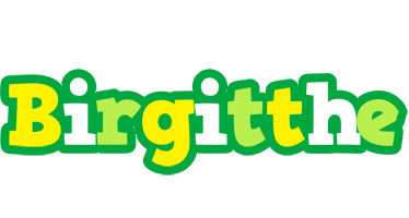 Birgitthe soccer logo