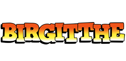 Birgitthe sunset logo