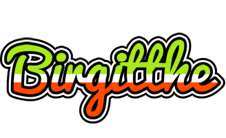 Birgitthe superfun logo