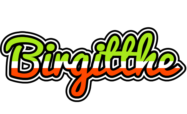 Birgitthe superfun logo