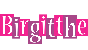 Birgitthe whine logo