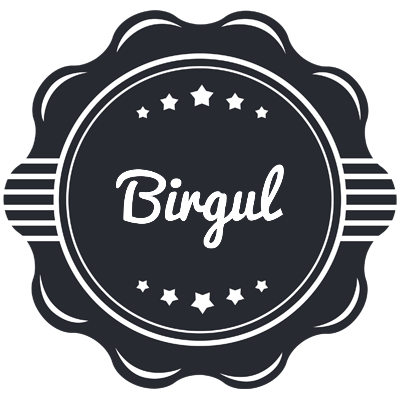Birgul badge logo