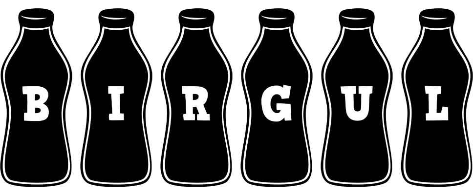 Birgul bottle logo