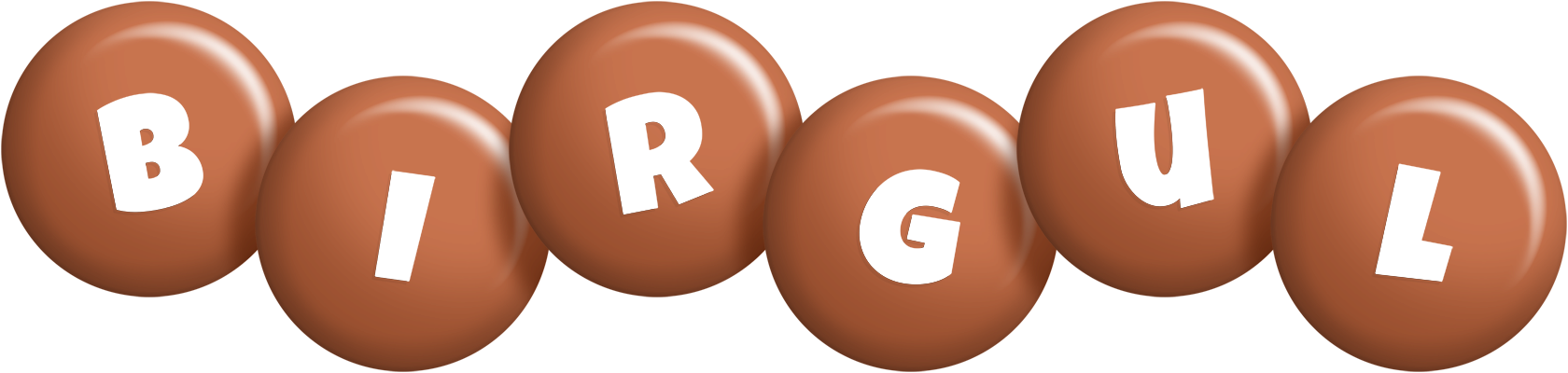 Birgul candy-brown logo