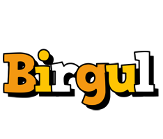 Birgul cartoon logo