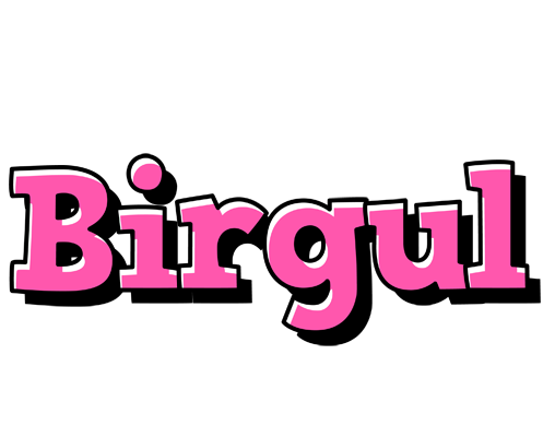 Birgul girlish logo