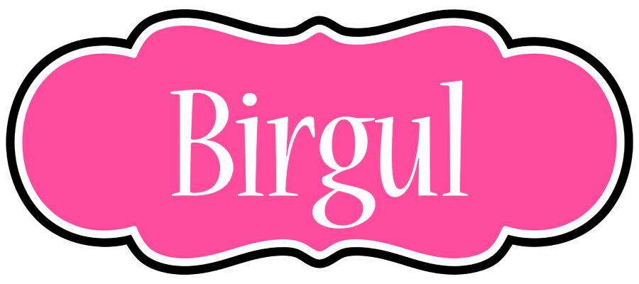 Birgul invitation logo