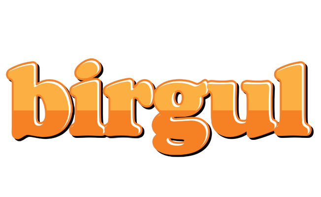 Birgul orange logo