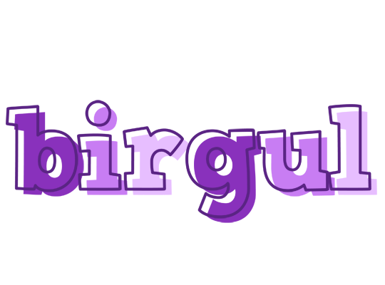 Birgul sensual logo