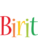 Birit birthday logo