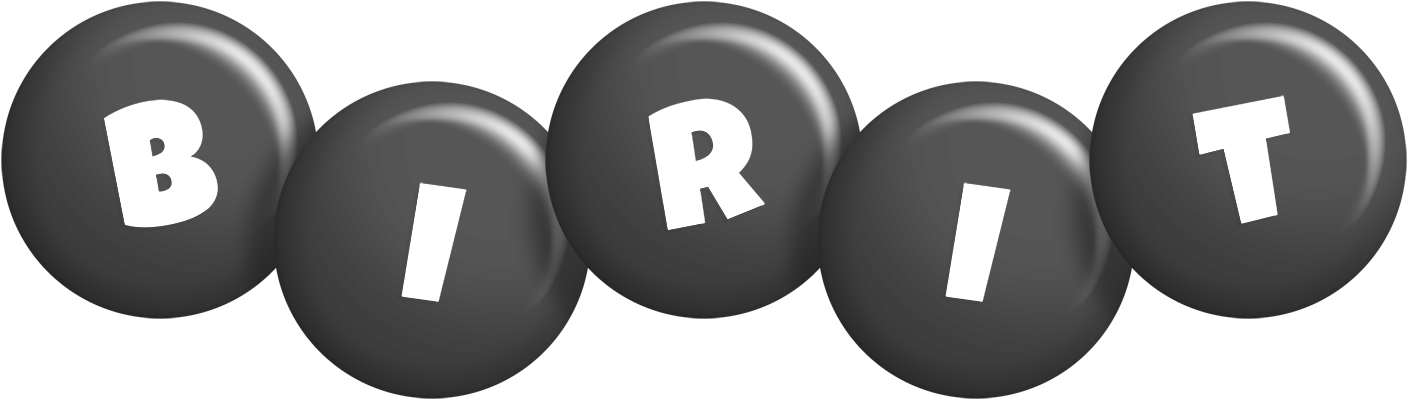 Birit candy-black logo