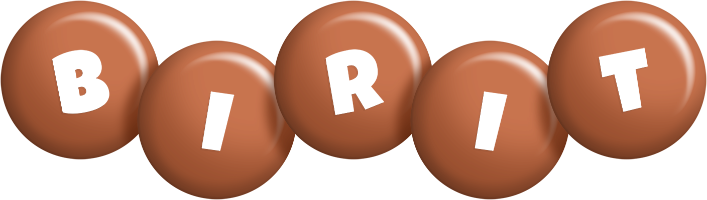 Birit candy-brown logo
