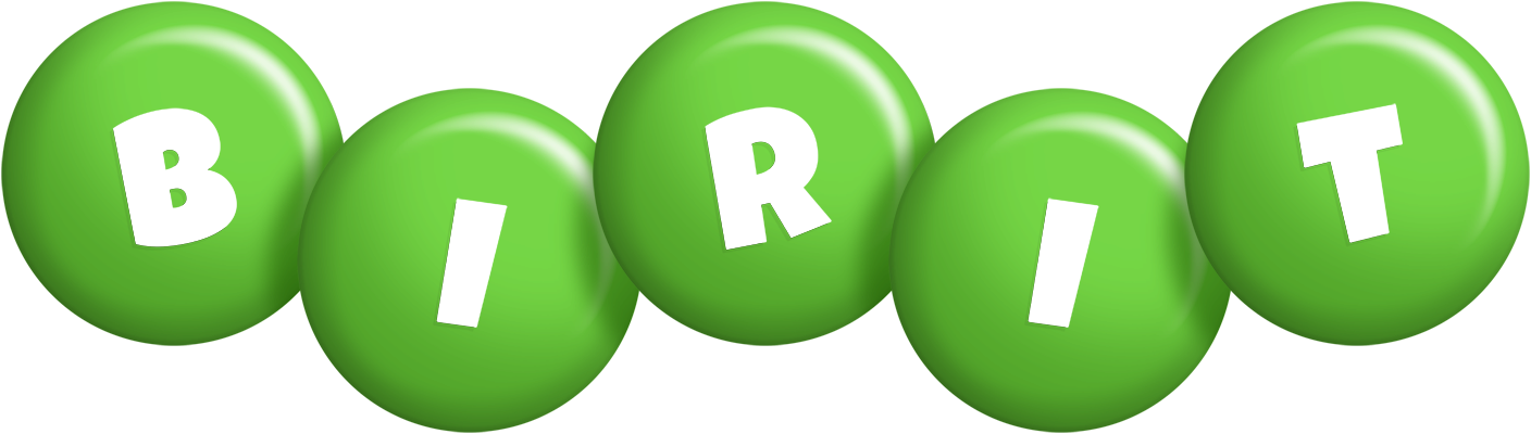 Birit candy-green logo