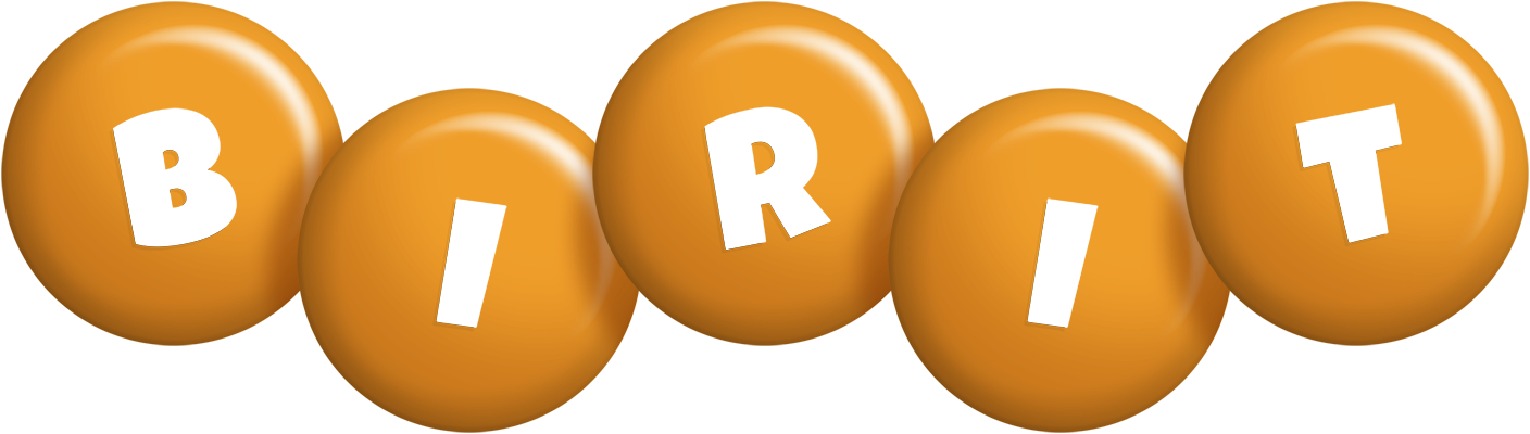 Birit candy-orange logo
