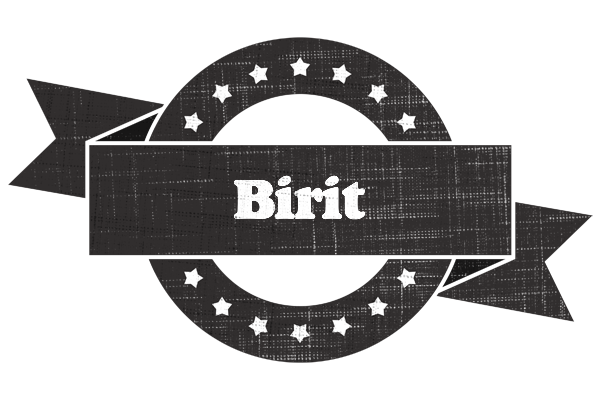 Birit grunge logo
