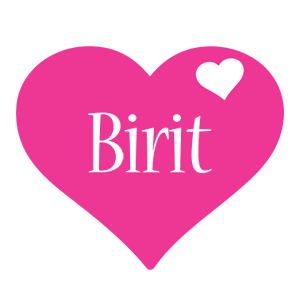 Birit love-heart logo