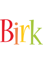 Birk birthday logo