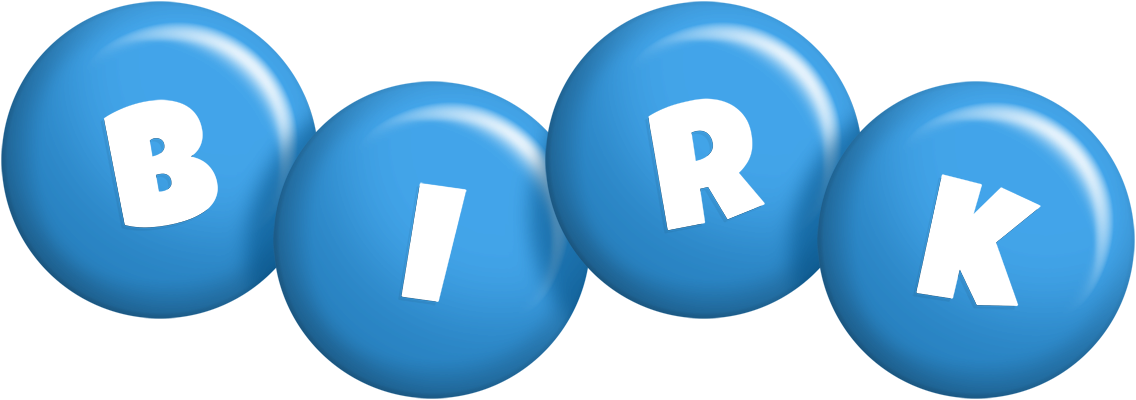 Birk candy-blue logo