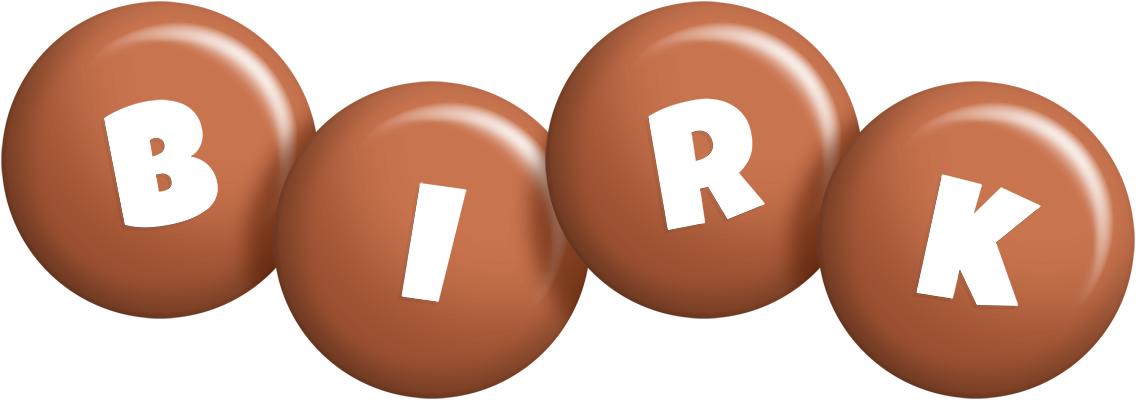 Birk candy-brown logo