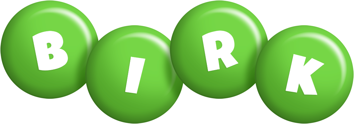 Birk candy-green logo