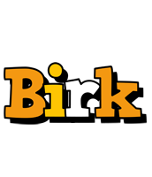 Birk cartoon logo