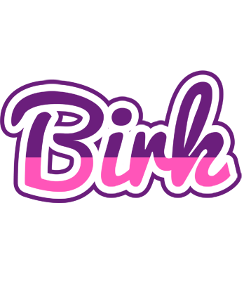 Birk cheerful logo