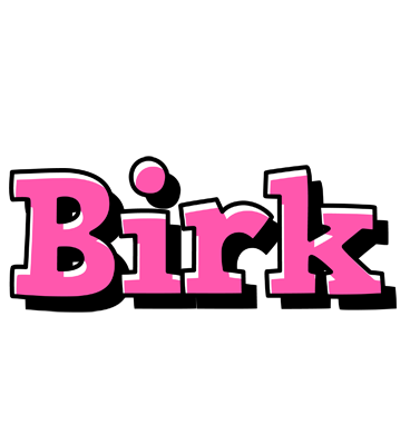 Birk girlish logo