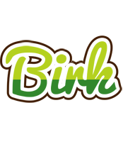 Birk golfing logo