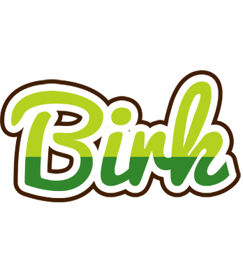 Birk golfing logo