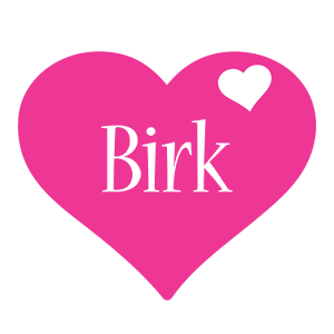 Birk love-heart logo