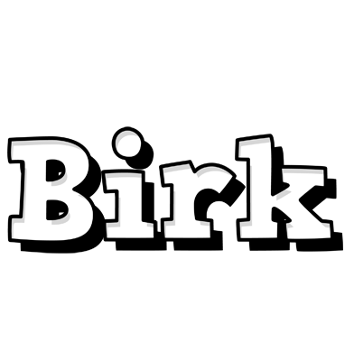 Birk snowing logo