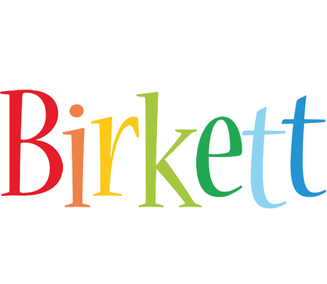 Birkett birthday logo