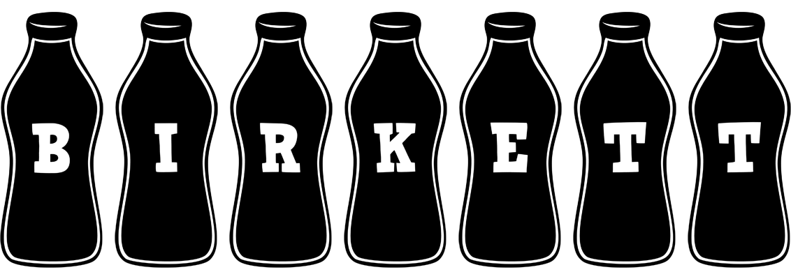 Birkett bottle logo