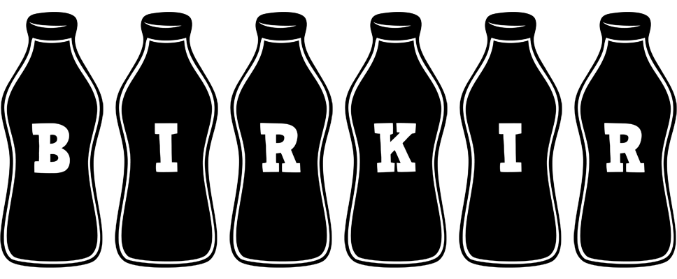 Birkir bottle logo