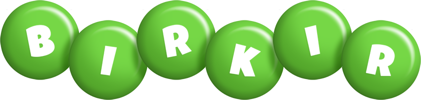 Birkir candy-green logo