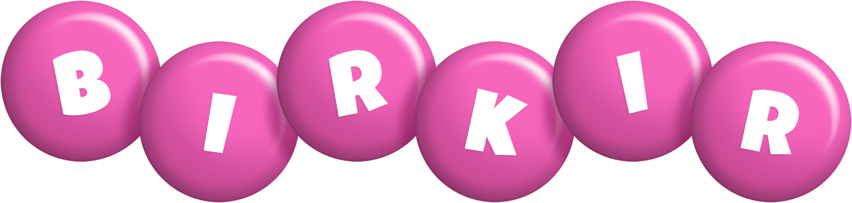 Birkir candy-pink logo