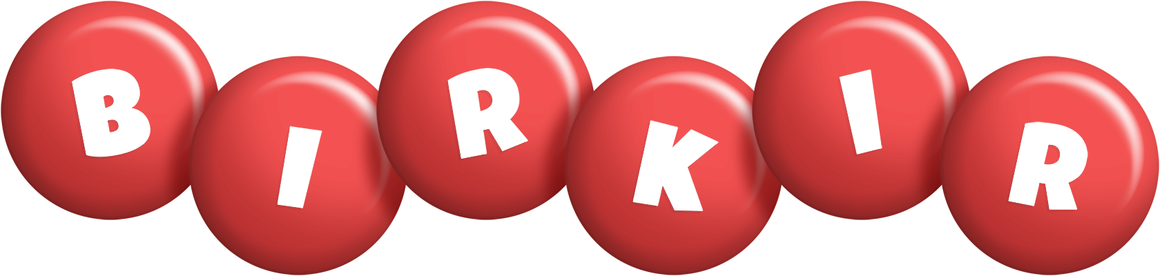 Birkir candy-red logo