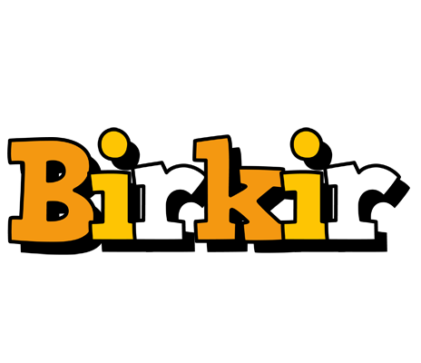 Birkir cartoon logo