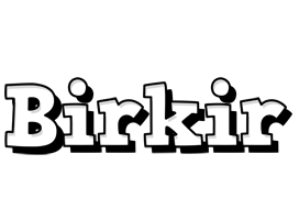 Birkir snowing logo