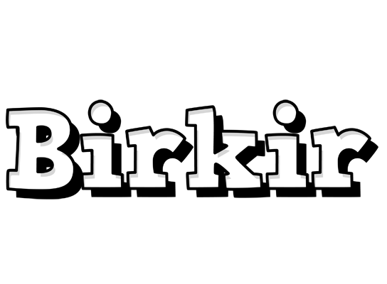 Birkir snowing logo