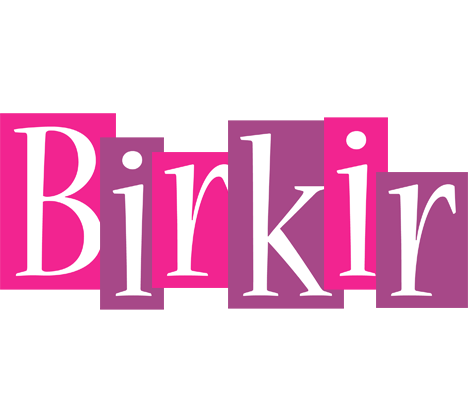 Birkir whine logo