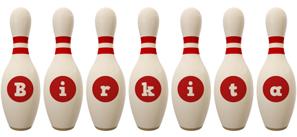 Birkita bowling-pin logo