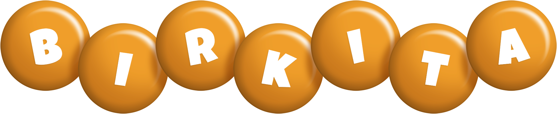 Birkita candy-orange logo