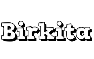 Birkita snowing logo