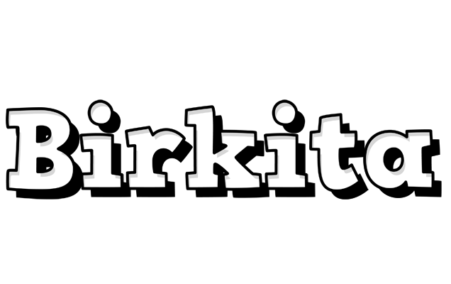 Birkita snowing logo