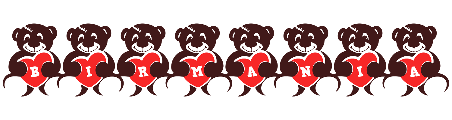 Birmania bear logo