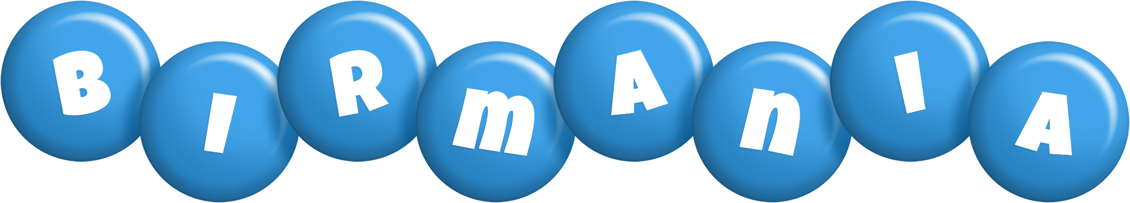 Birmania candy-blue logo