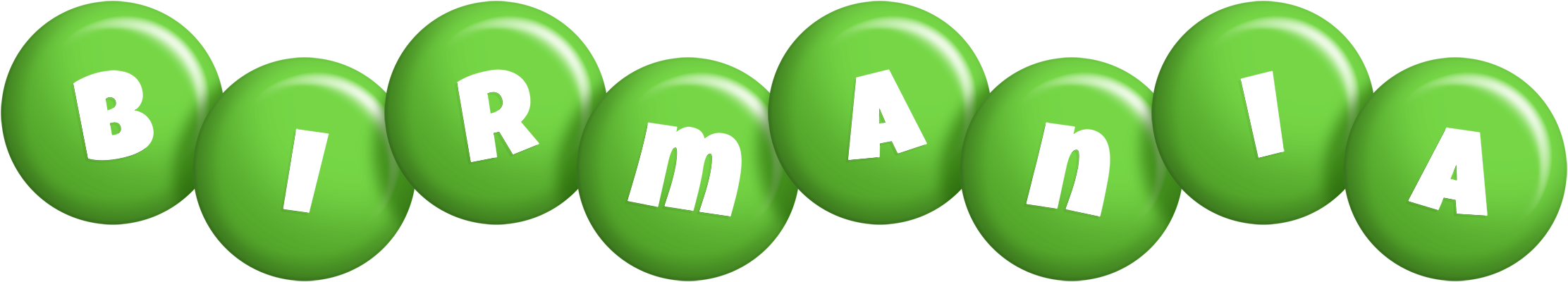 Birmania candy-green logo