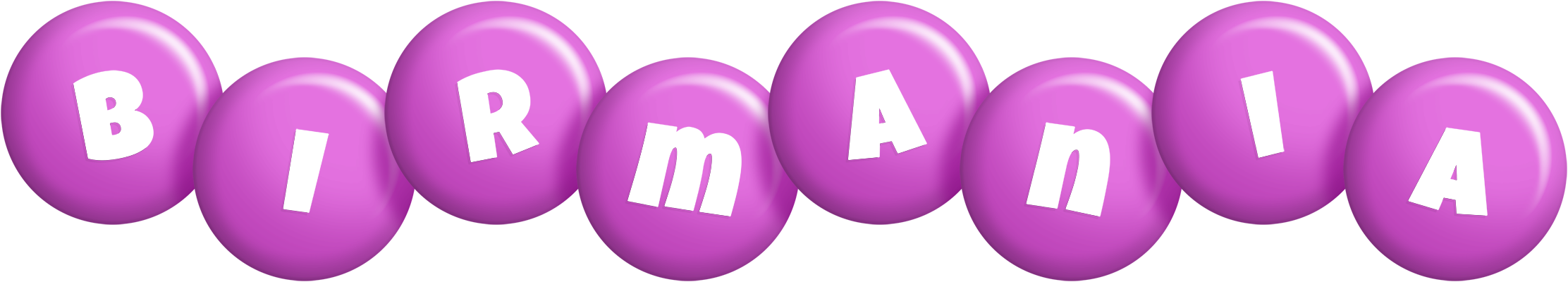 Birmania candy-purple logo