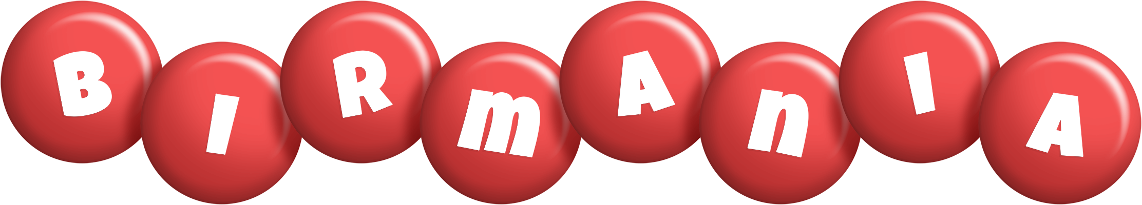 Birmania candy-red logo
